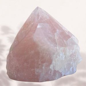 Punta de cuarzo rosa💖